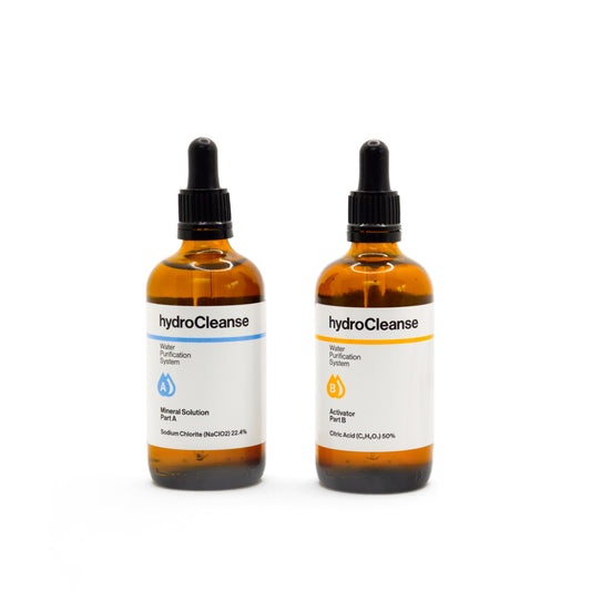 MMS Miracle Mineral Solution Citric Acid Kit. Sodium Chlorite and Citric Acid for Chlorine Dioxide water purification 2x100ml